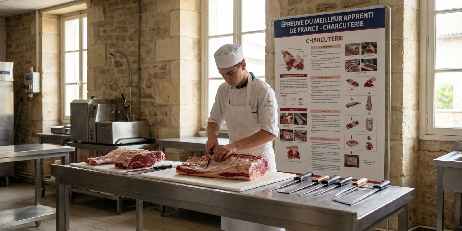 Épreuve EP1 CAP Charcutier-Traiteur : Déroulement, Coefficient et Conseils